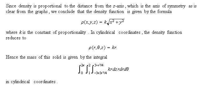 Density equations