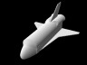 3d graph of the space shuttle