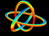 3d graph of intersecting rings